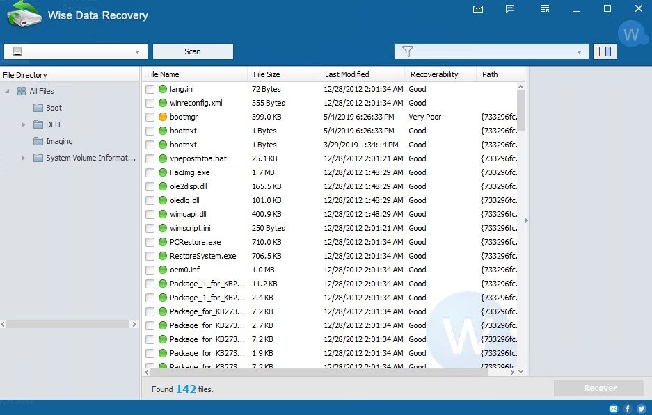 Wise Data Recovery 6.1.4.496 download the new version for ios