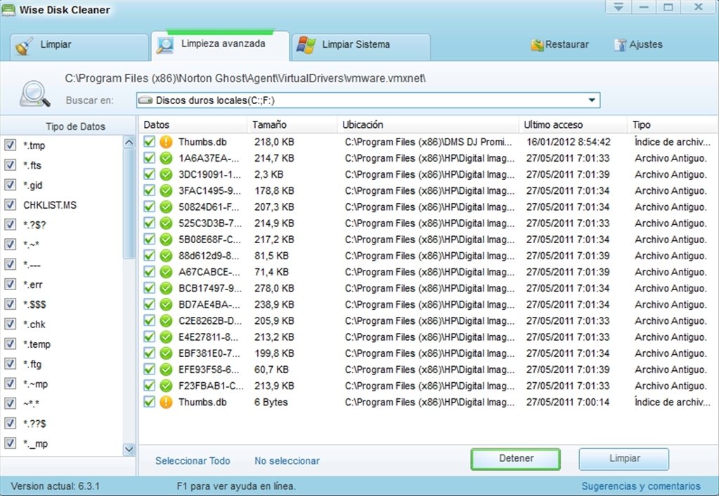 Wise Disk Cleaner 11.0.5.819 download the new version