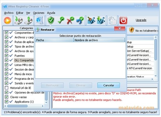 Wise Registry Cleaner 11.0 - Download for PC Free