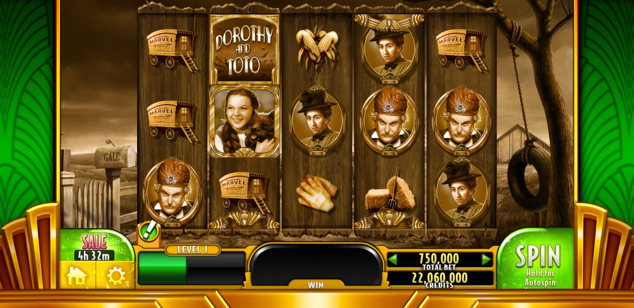 Wizard of Oz Slots 207.0.3267 - Скачать для Android APK бесплатно