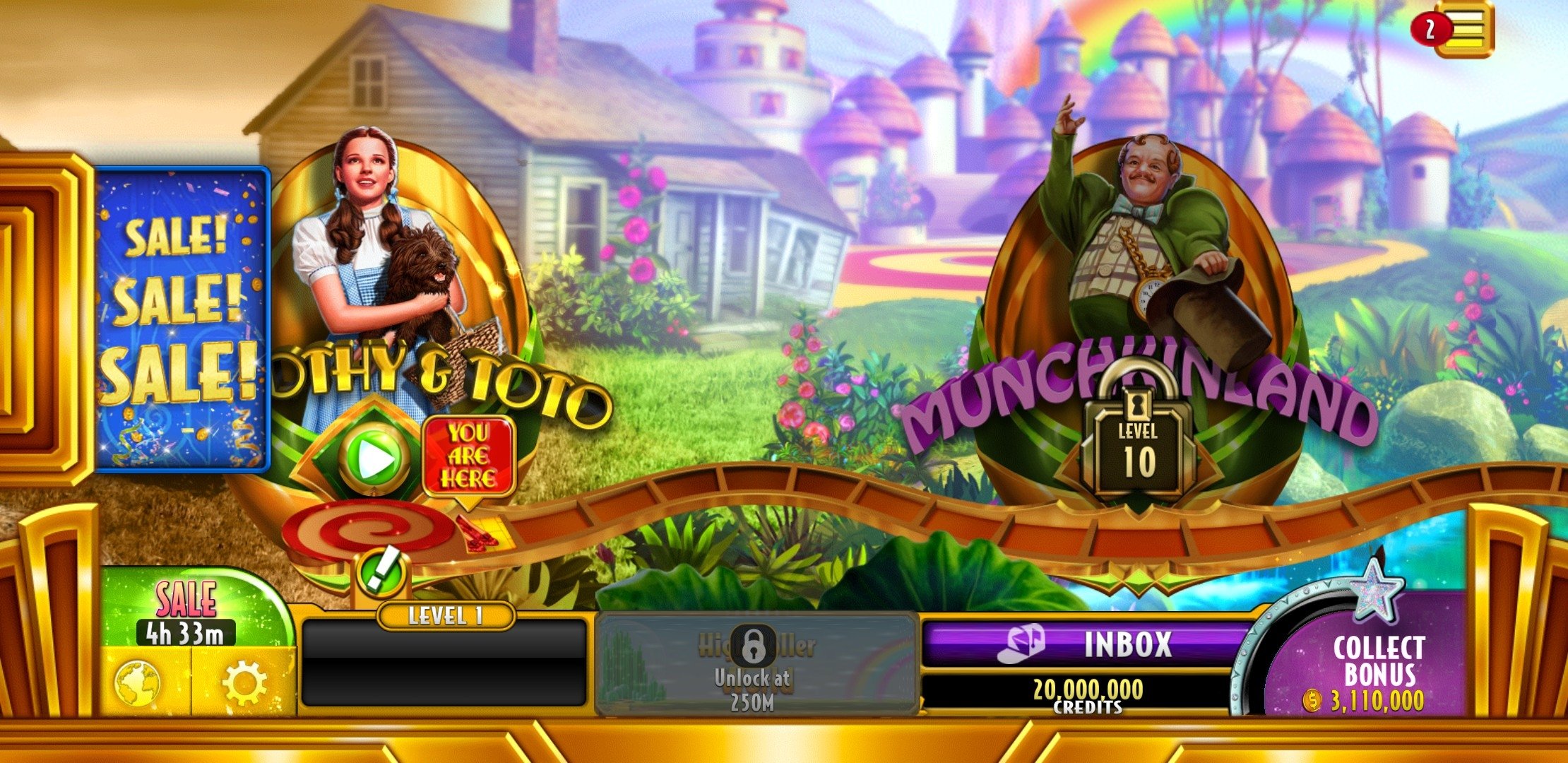 Wizard of Oz Slots 207.0.3267 - Скачать для Android APK бесплатно