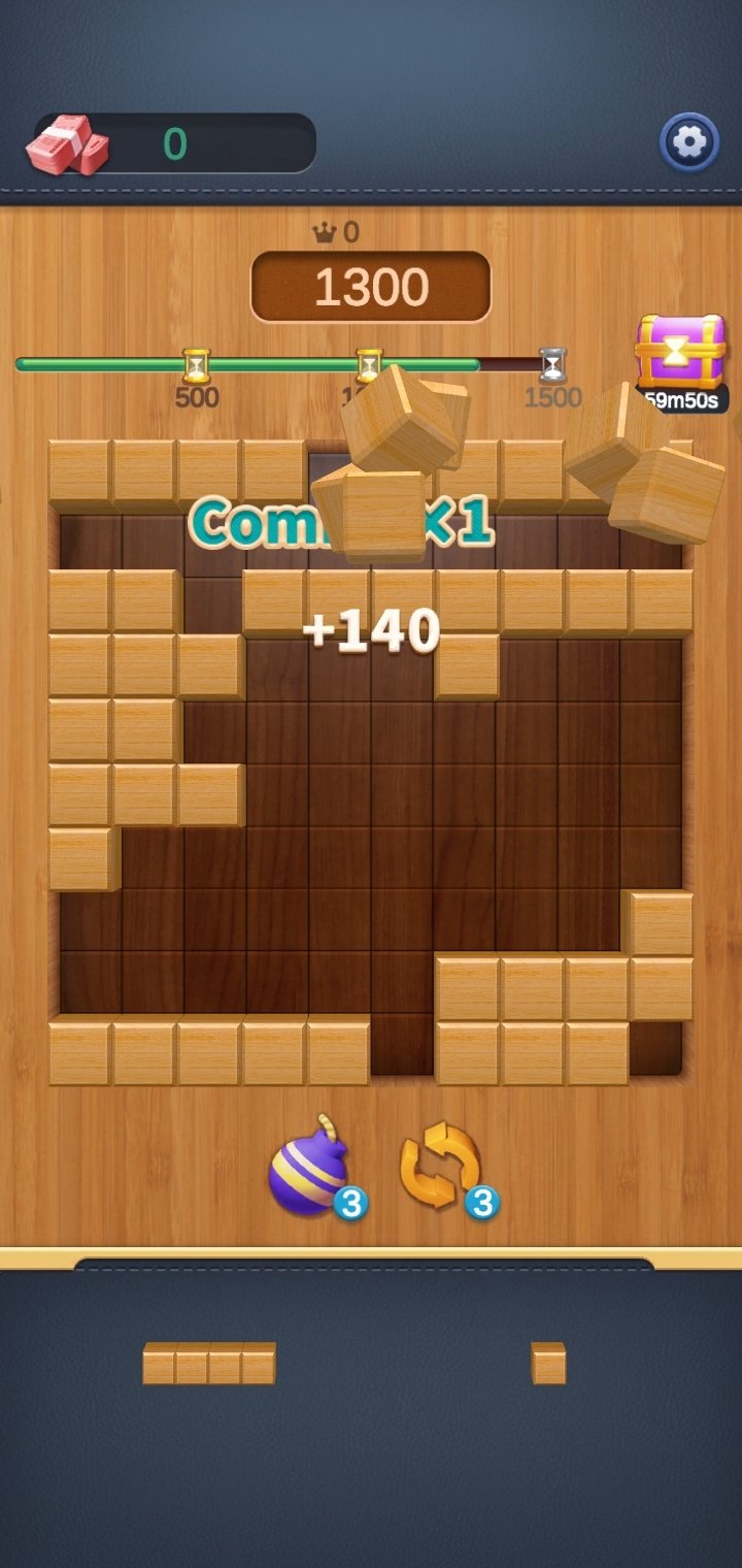 Wood Block Puzzle - Clássico Quebra-Cabeça Grátis - Download do APK para  Android