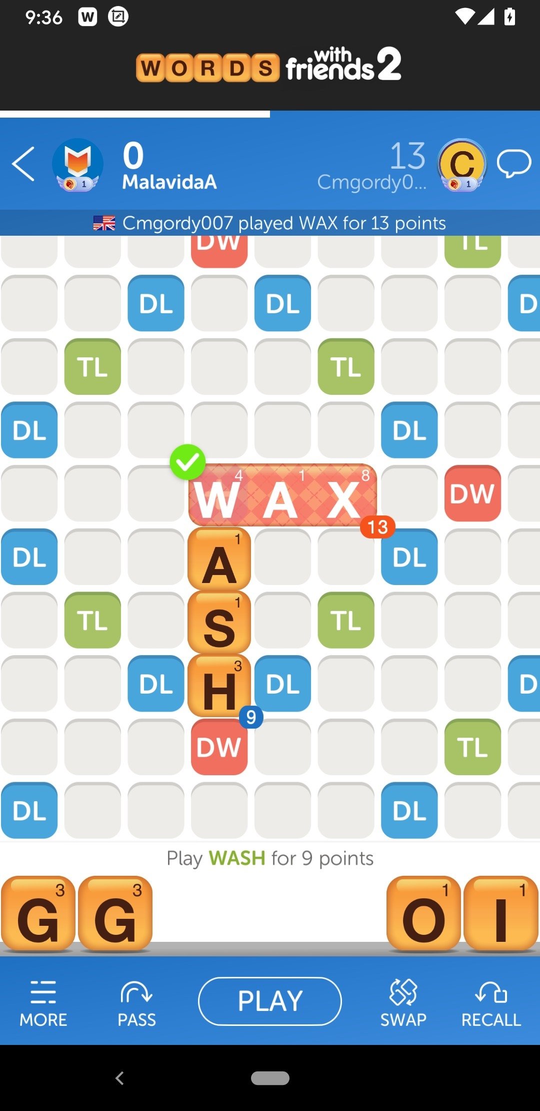 Words with Friends - Jogo de palavras para Android e iPhone