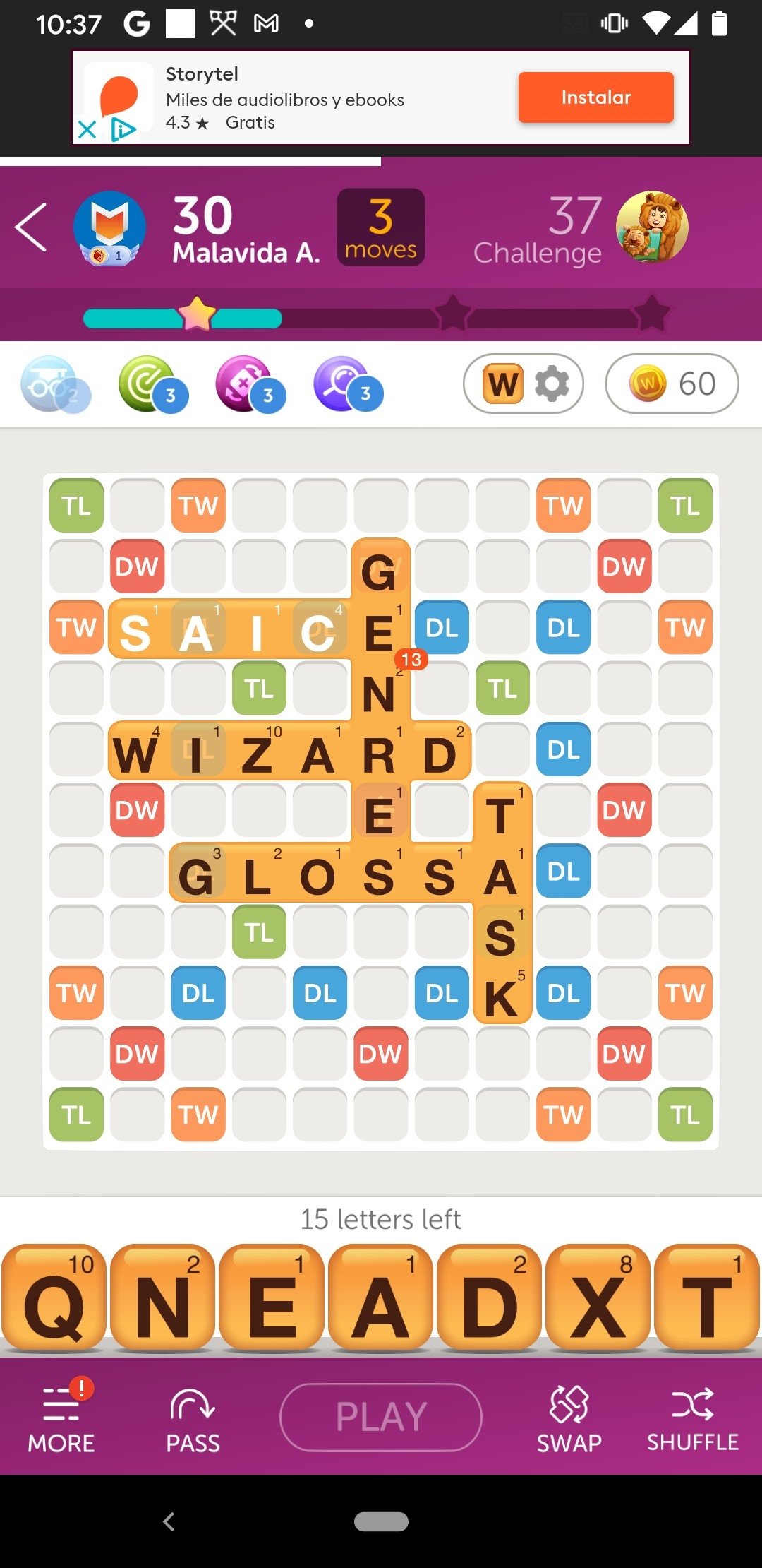 Baixar e jogar Words With Friends 2 – Palavras com Amigos no PC com MuMu  Player