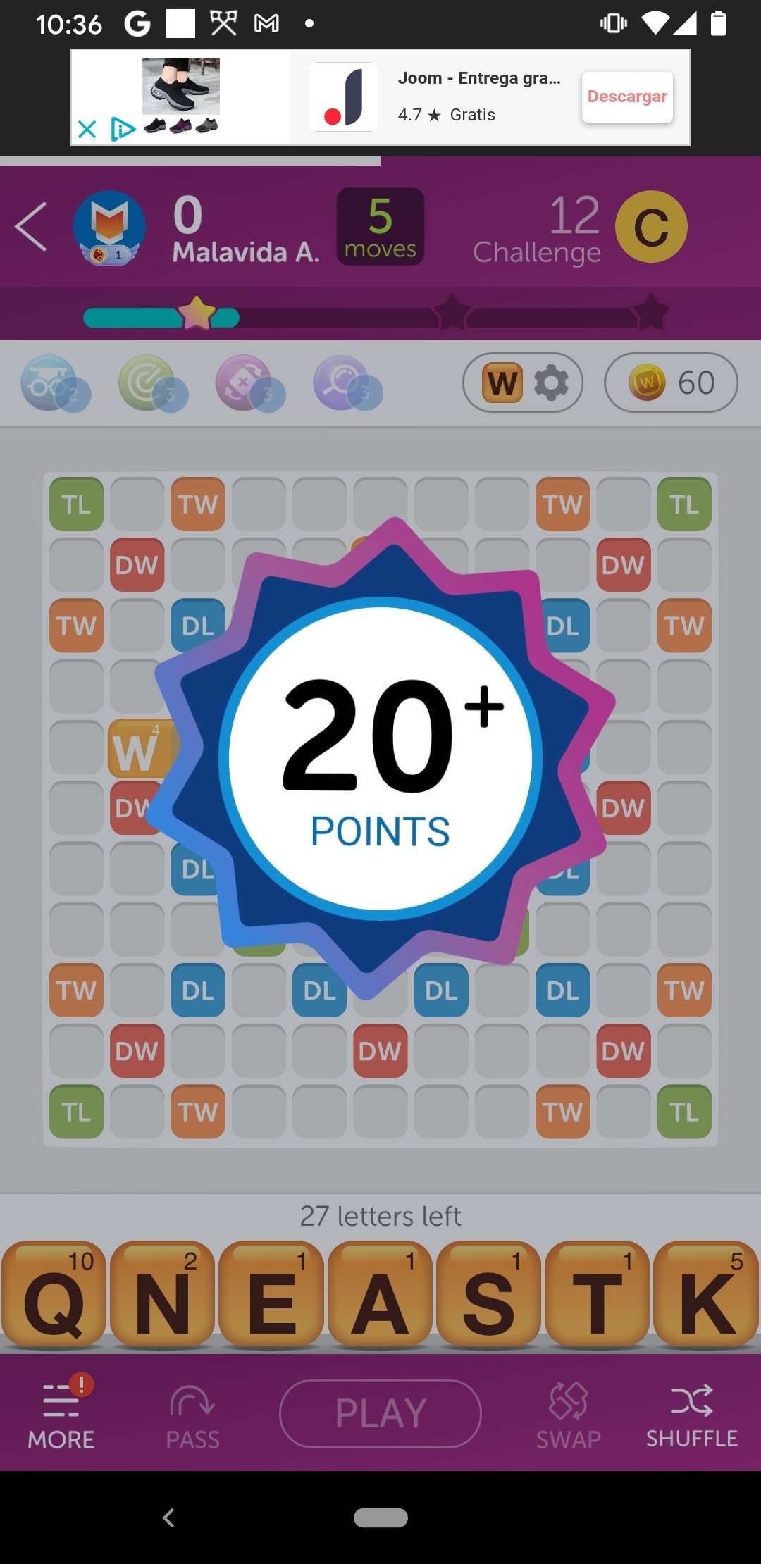 words with friends grabber