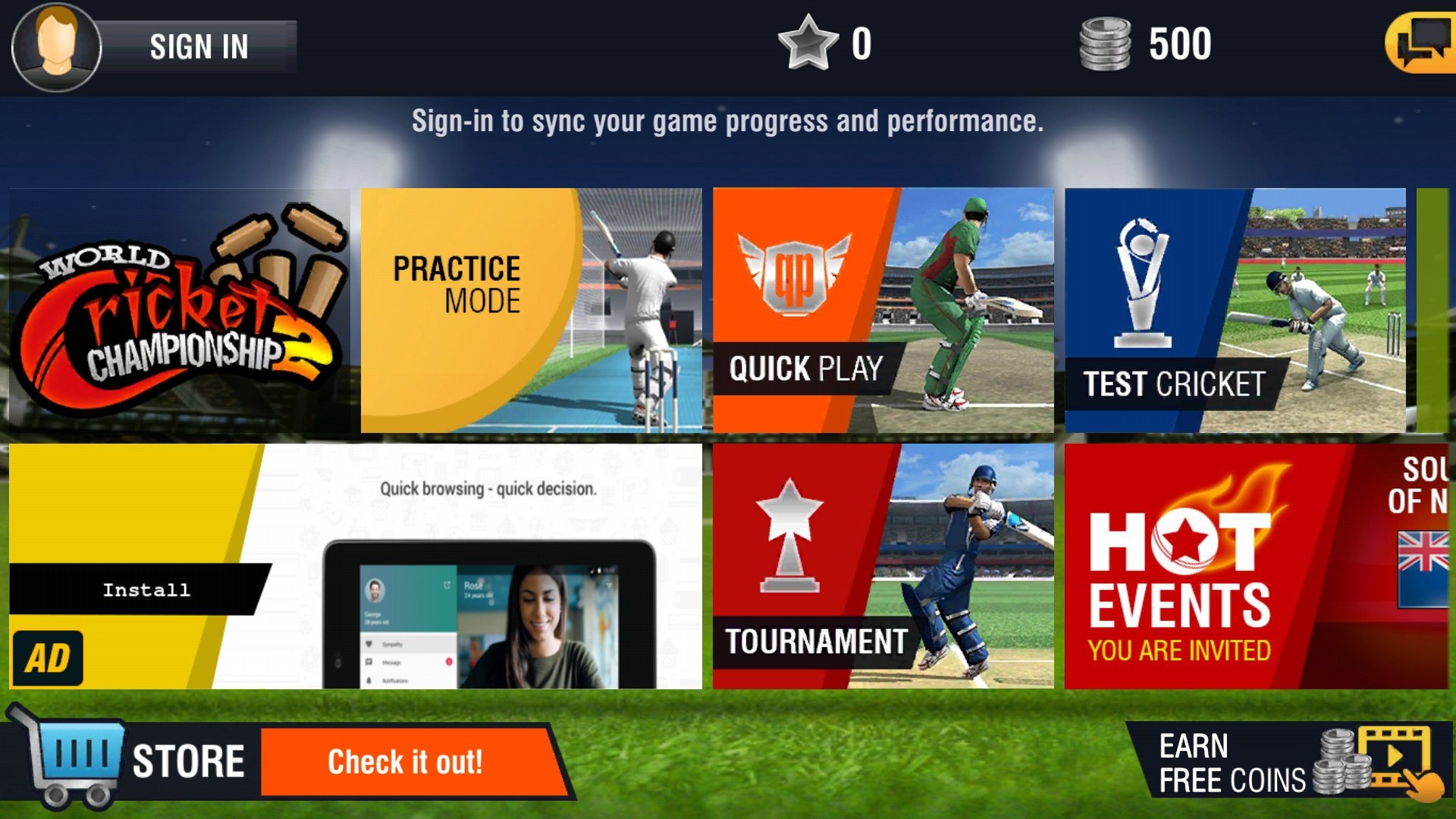 World Cricket Championship 3 for Android - Download