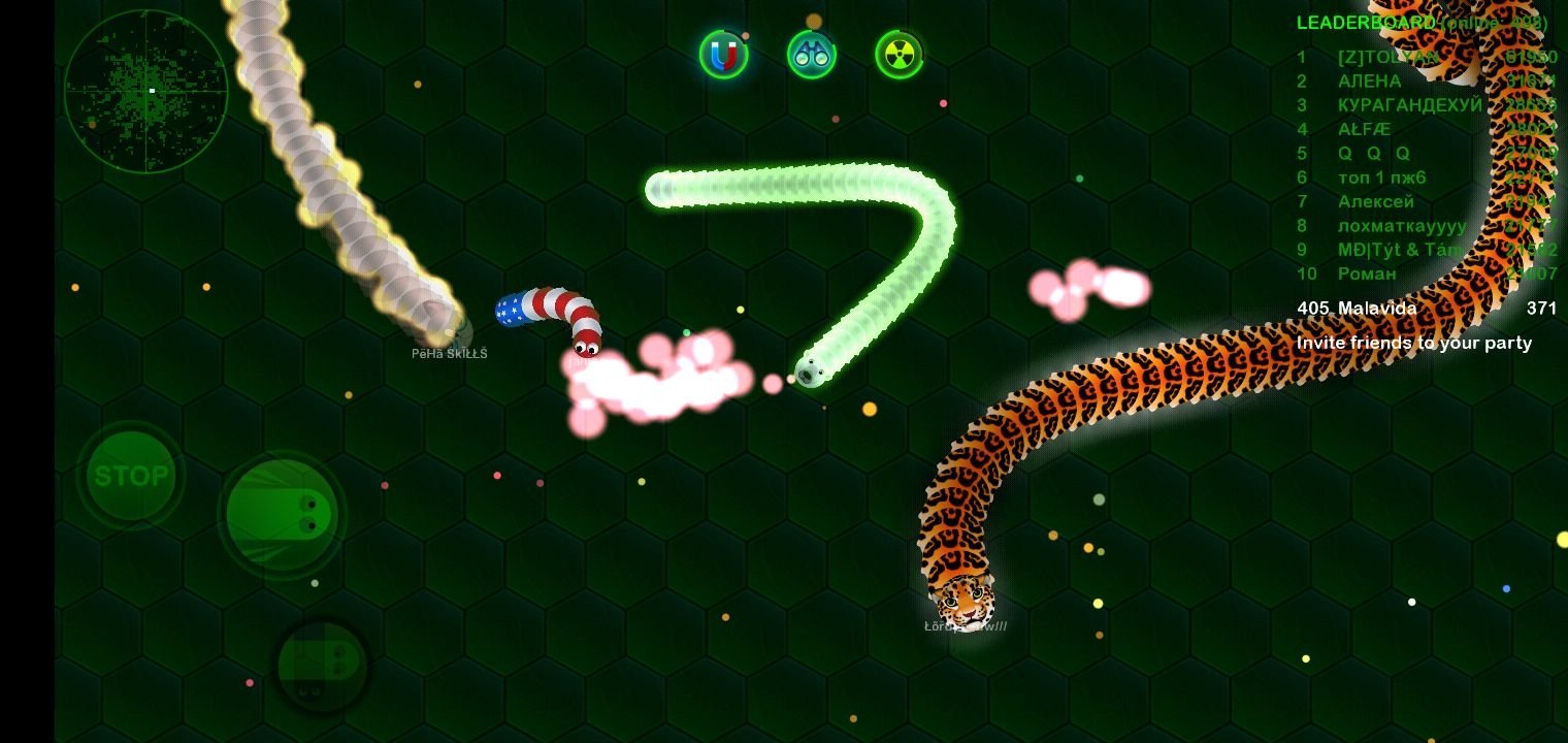 Download do APK de Worm.io - Gusanos Snake Games para Android