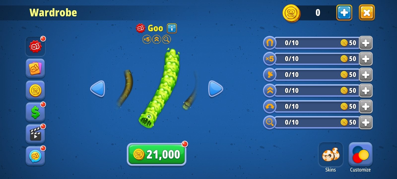 Download Worms Zone .io (MOD, Unlimited Coins) 5.3.1 APK for android