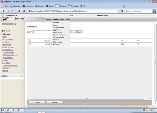 ipswitch ws ftp server