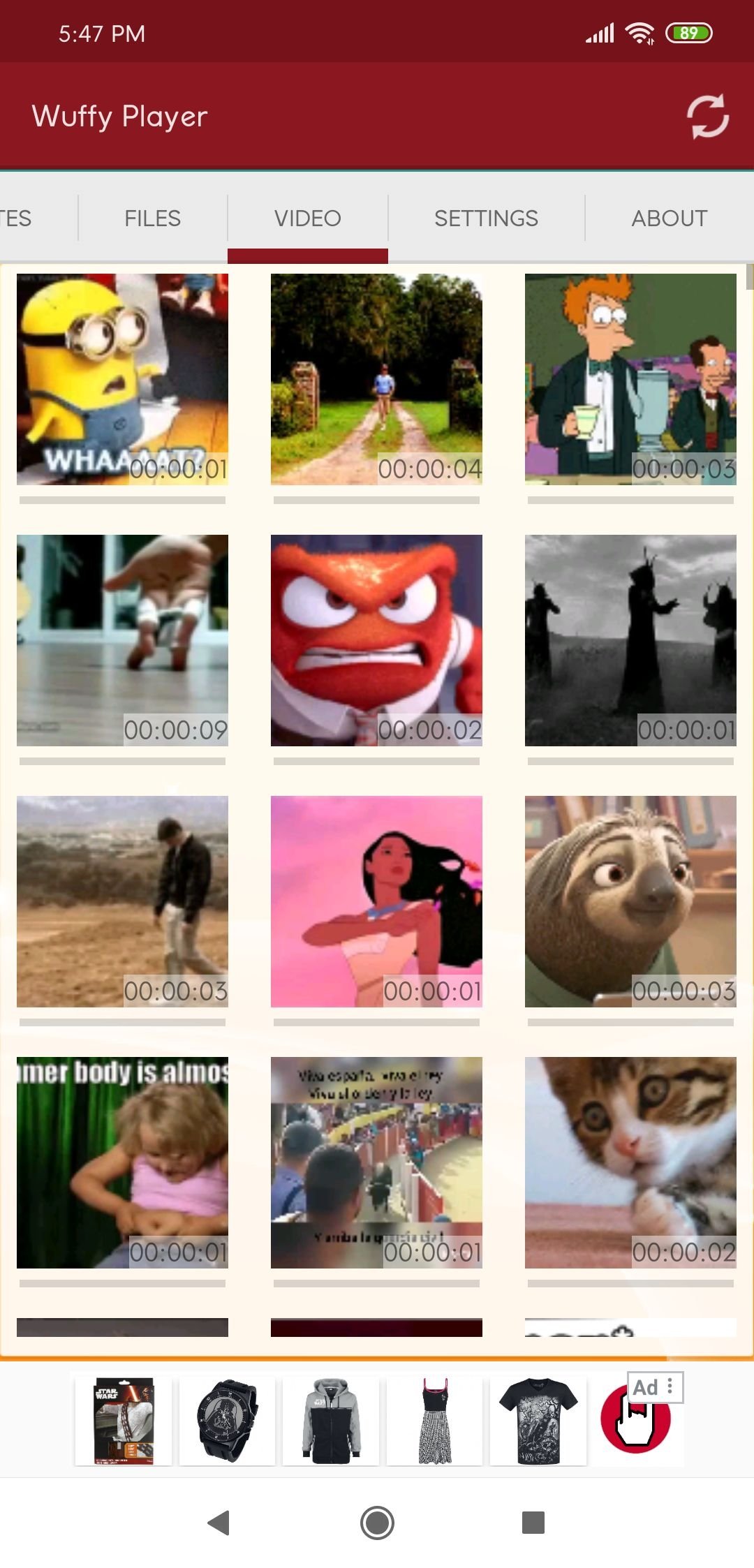 Wuffy Media Player Android 