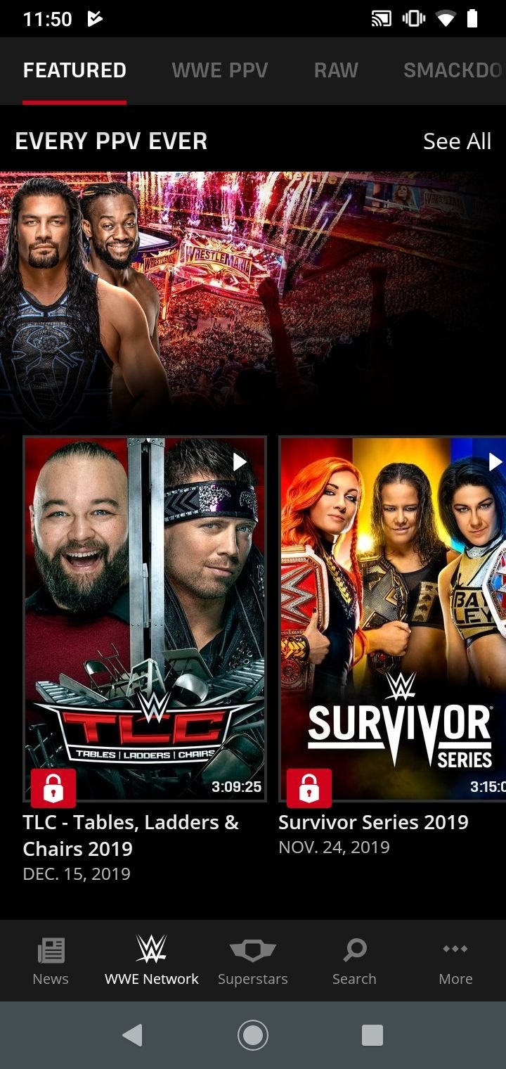 wwe for android download