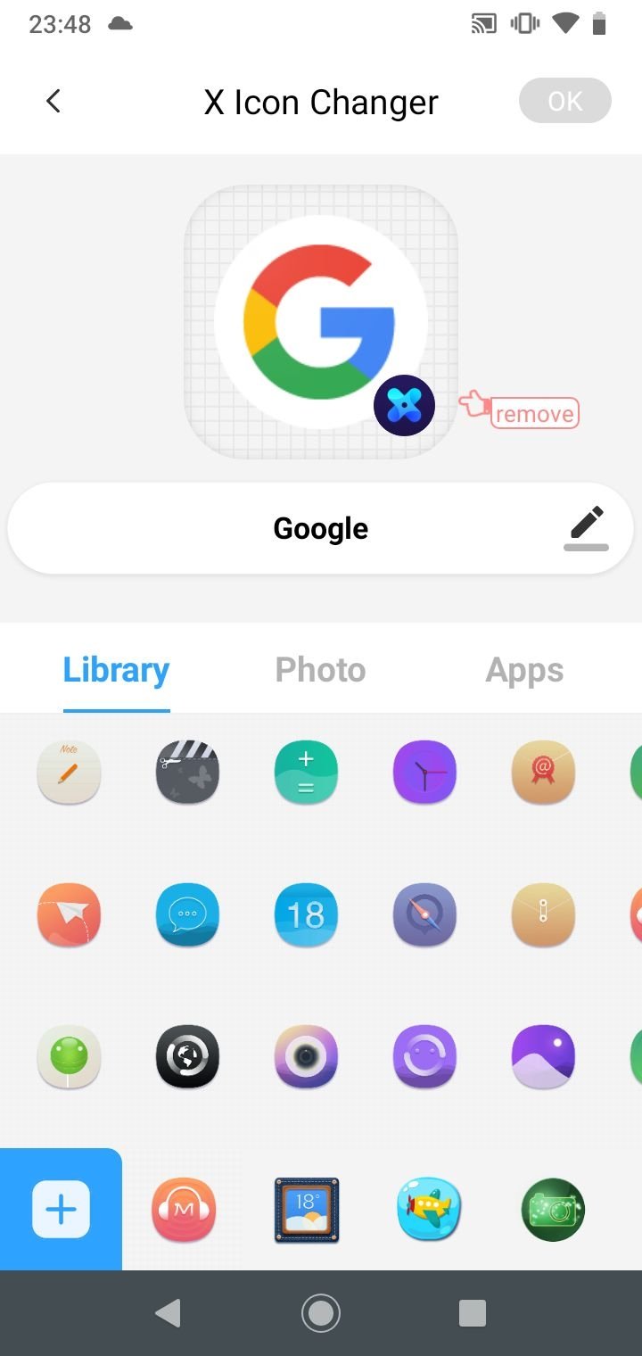 X Icon Changer 2 2 8 Skachat Dlya Android Apk Besplatno