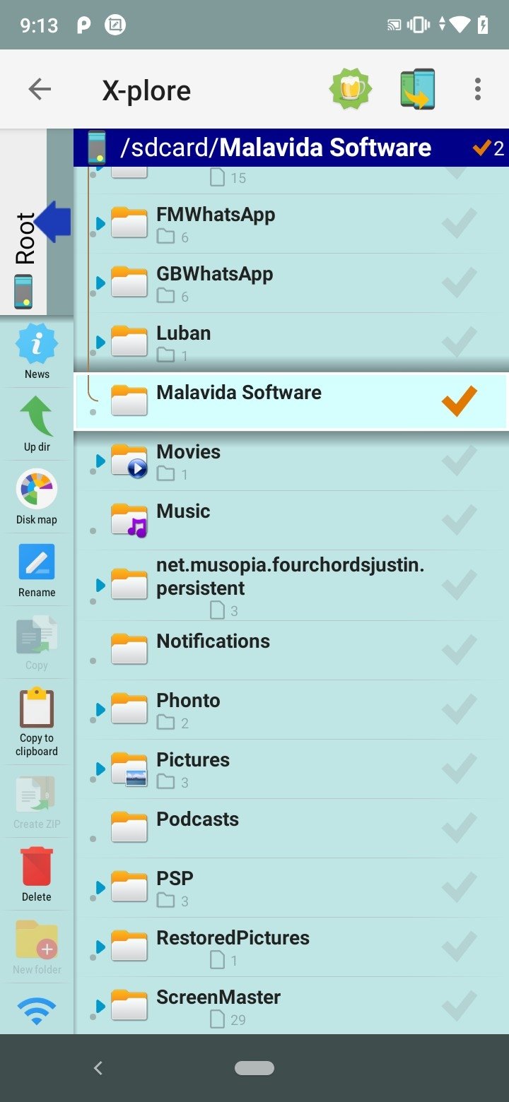 x-plore file manager