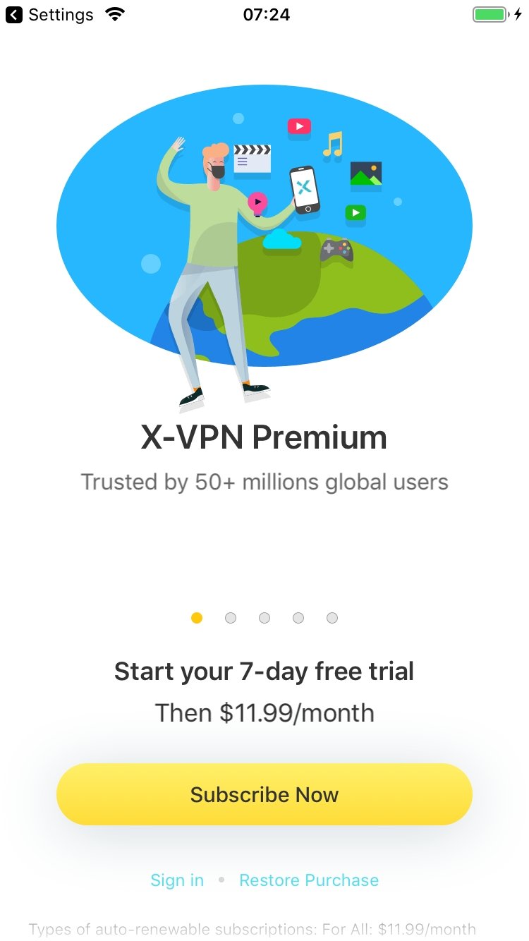 x vpn download pc