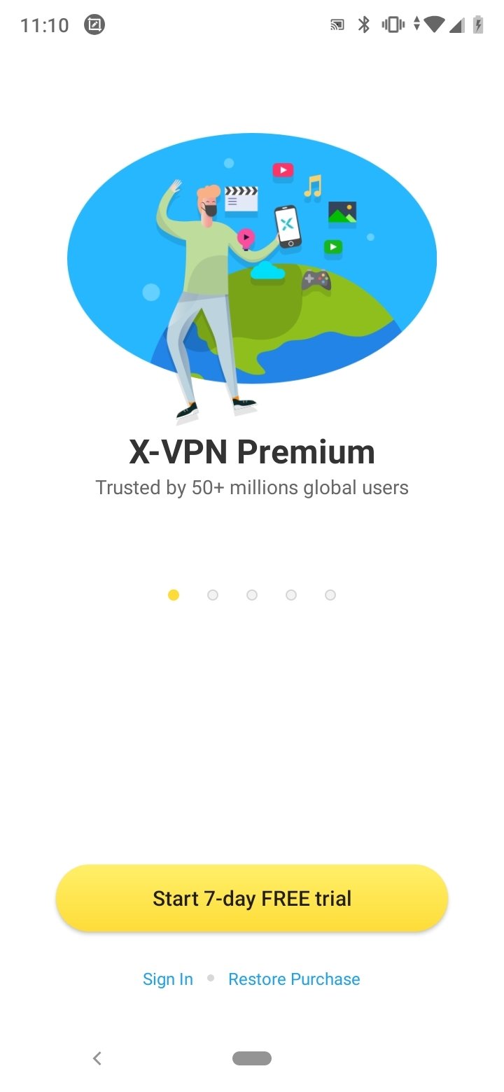 x vpn free premium account