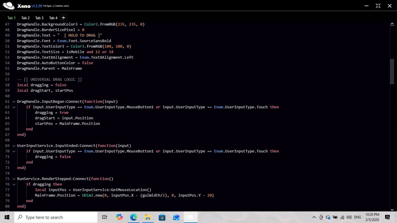 Descargar Xeno Executor 1.3 para PC Gratis