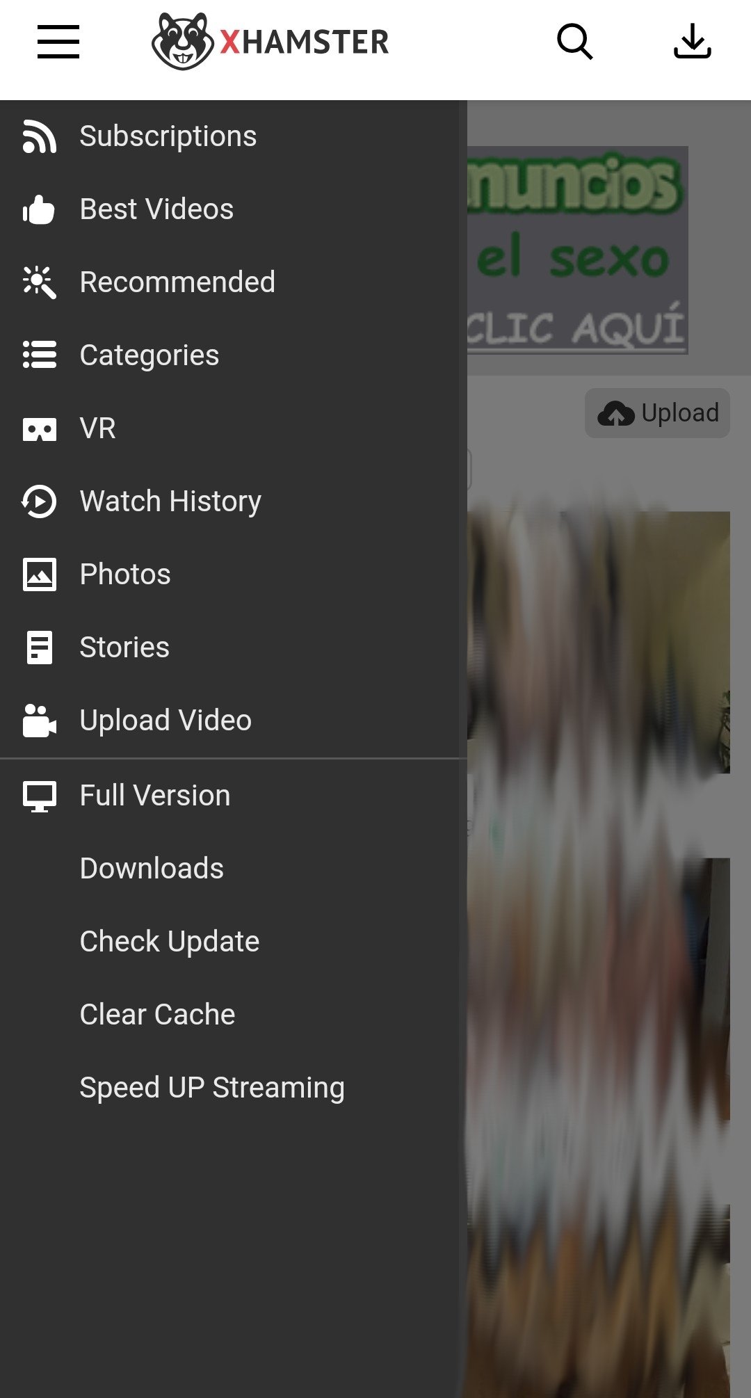 xHamster 1.5.4 - Download for Android APK Free