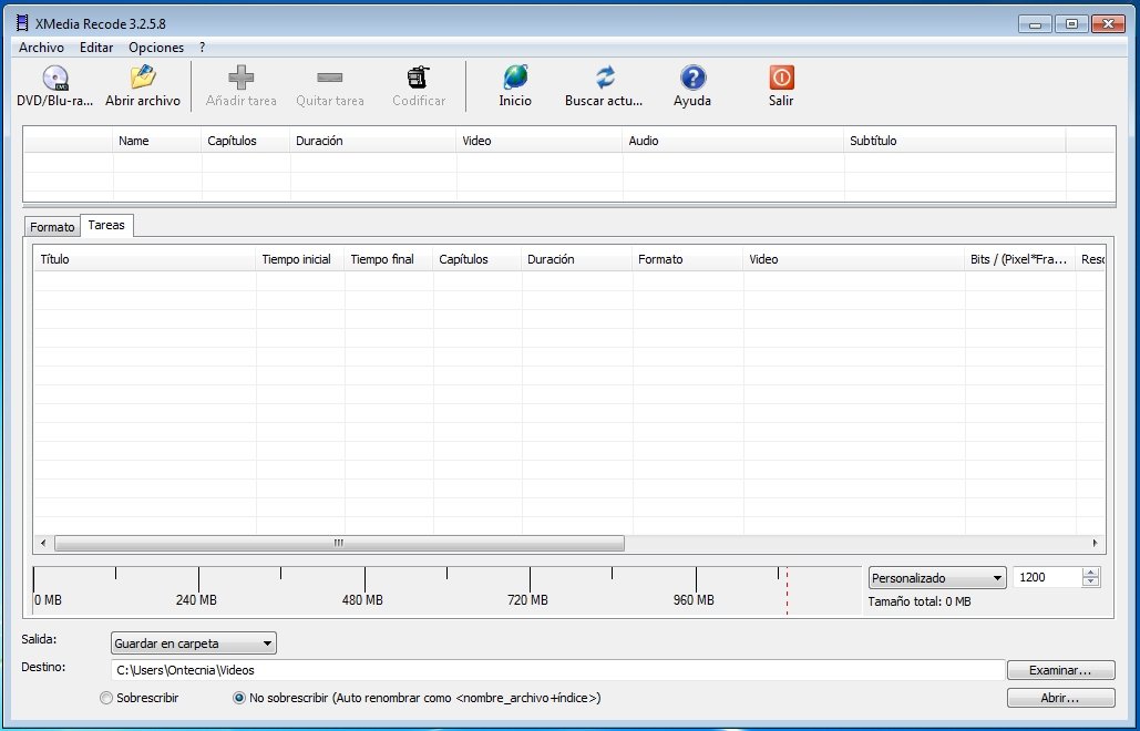 xmedia recode increase volume