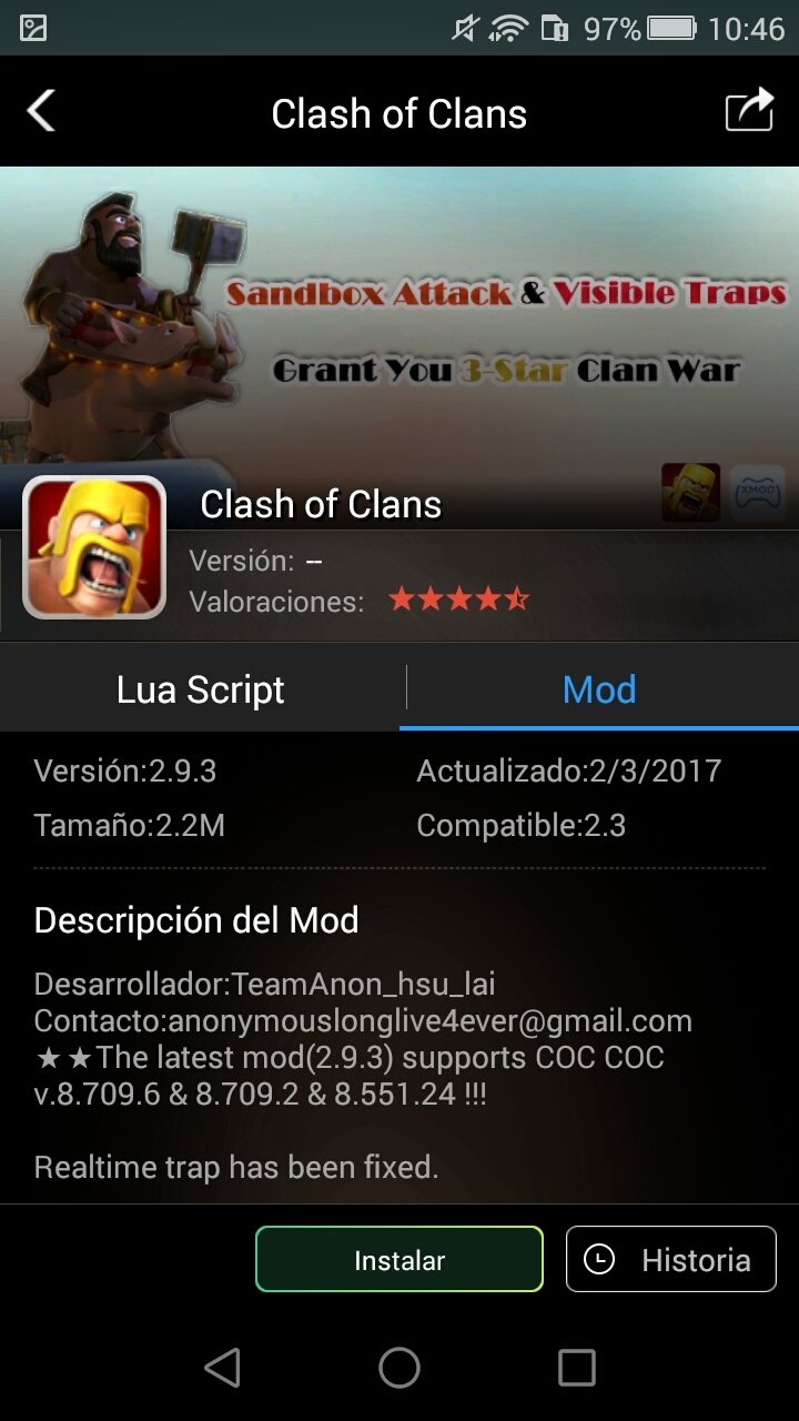 Банят ли за xmod clash of clans