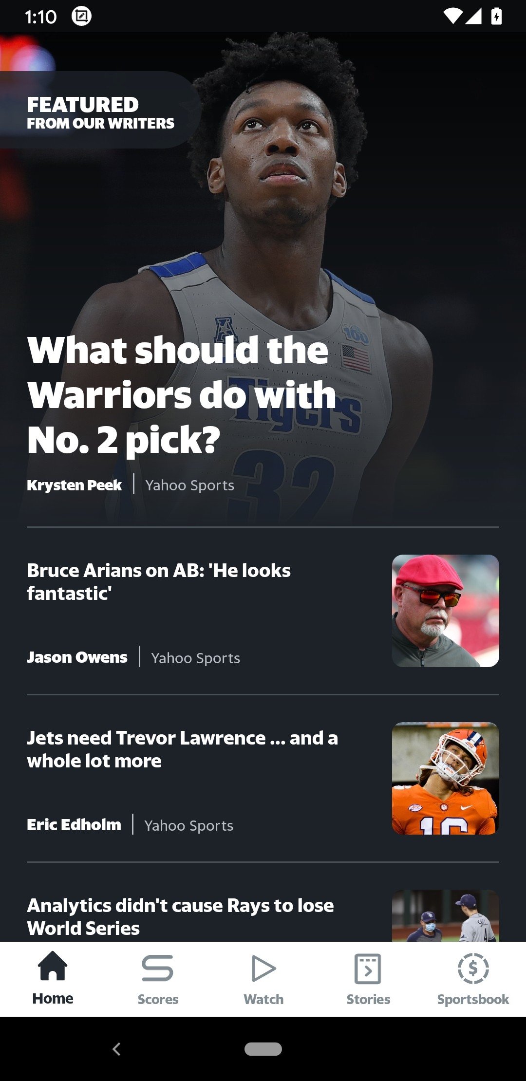 Yahoo Sports Android