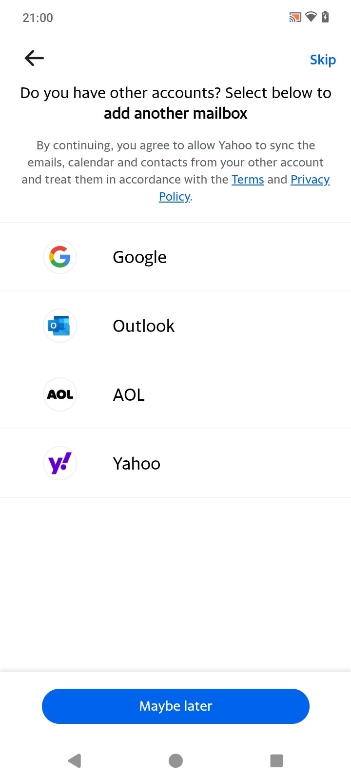 Yahoo Почта 7.42.2 - Скачать для Android APK бесплатно