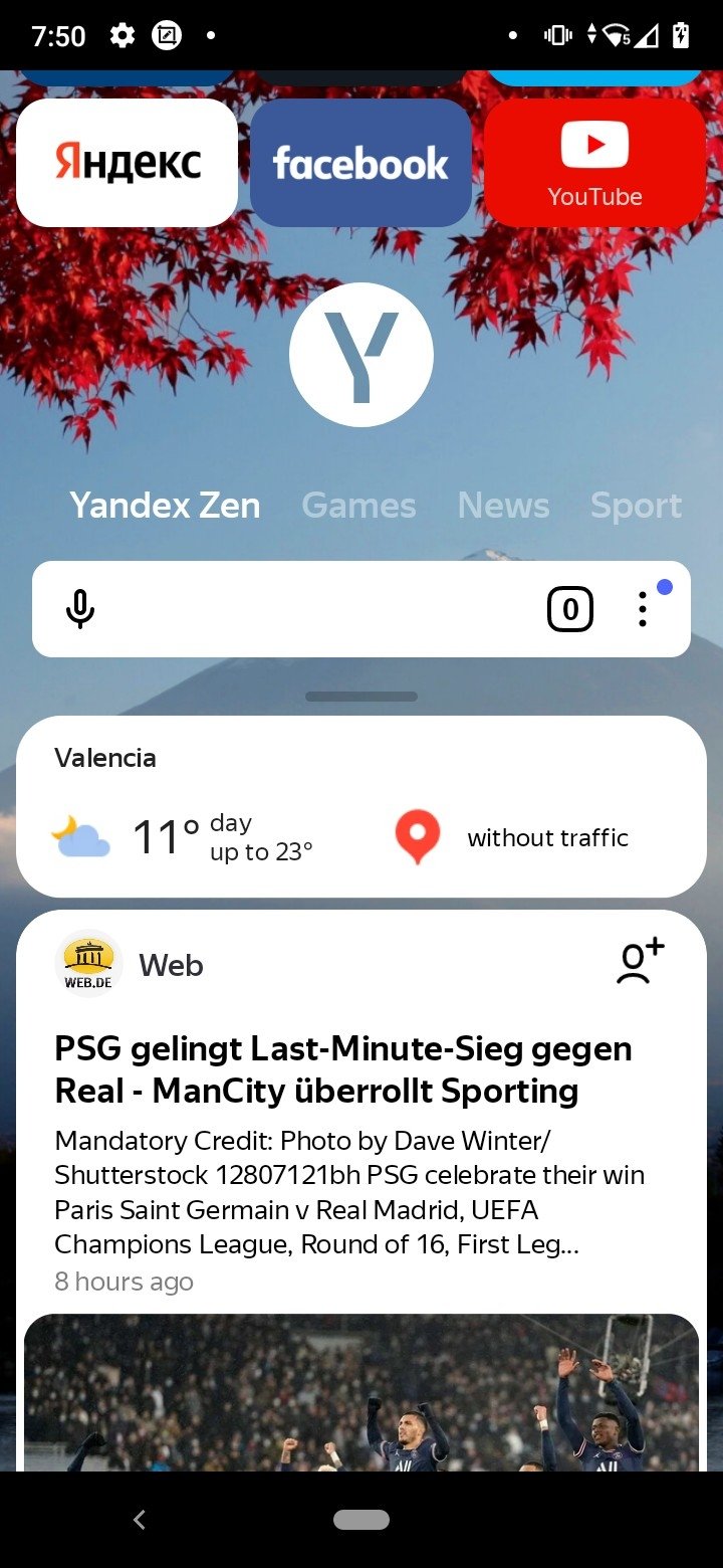 Yandex Browser 22.1.4.110 - Download for Android APK Free