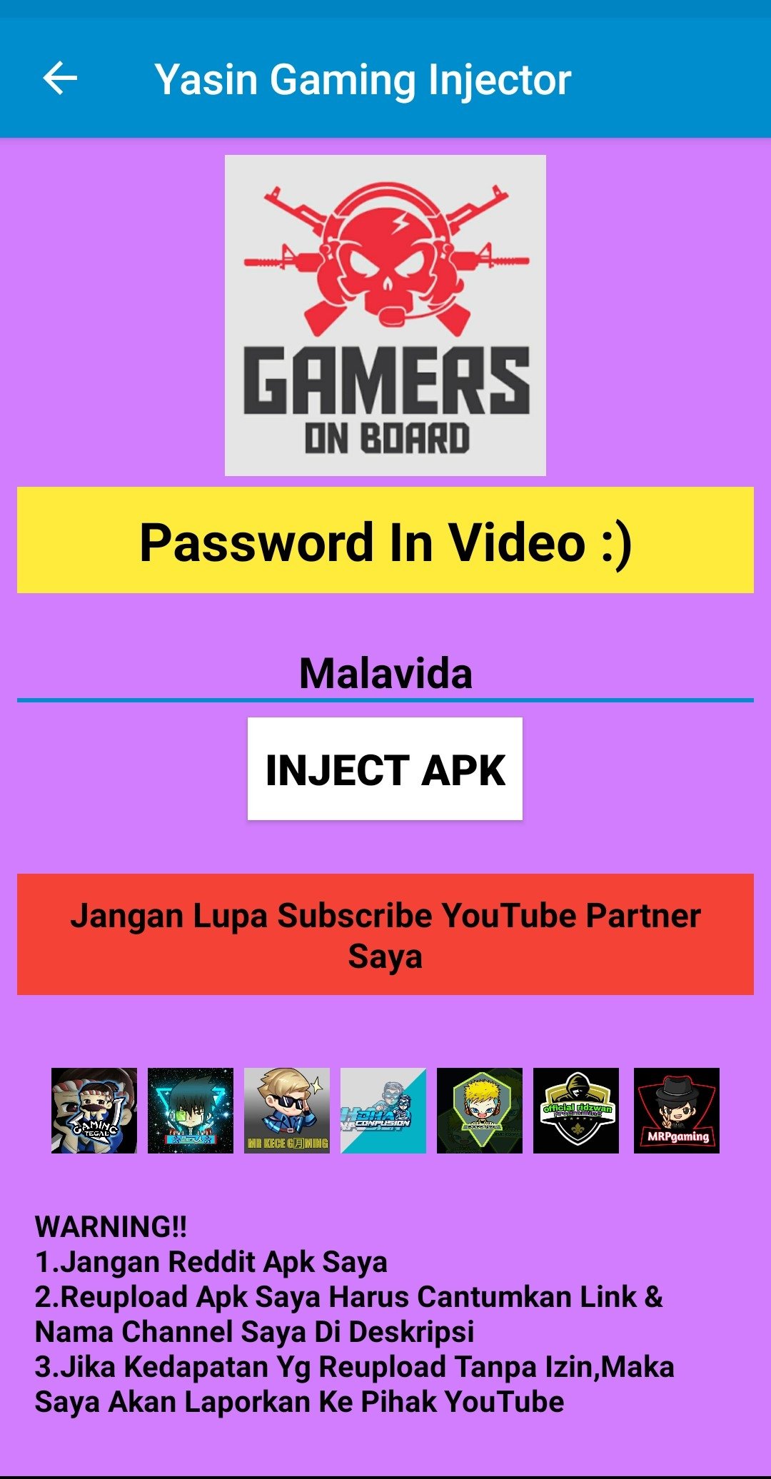 Yasin Gaming Injector 1 1 1 Download For Android Apk Free