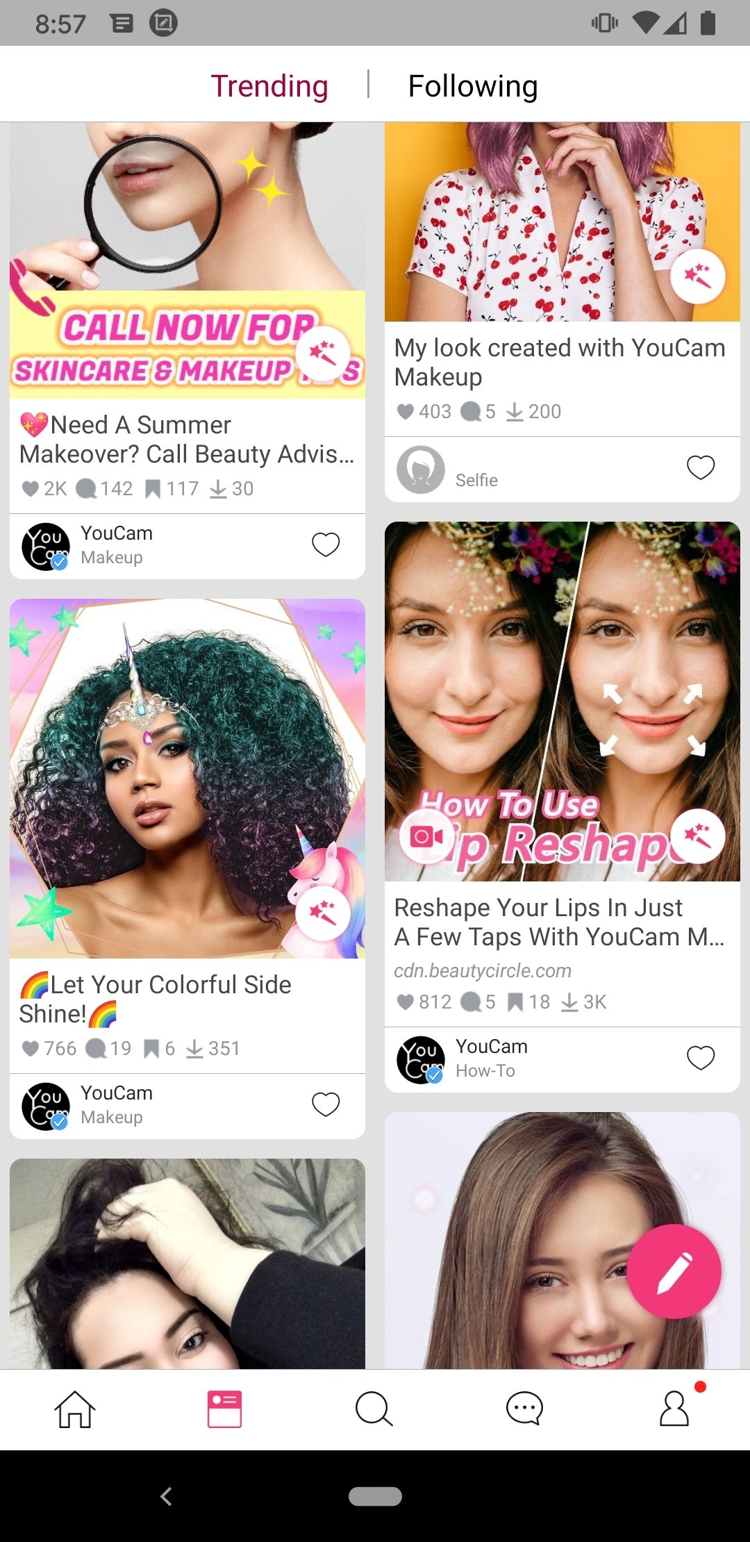 YouCam Makeup APK download - YouCam Makeup for Android Free