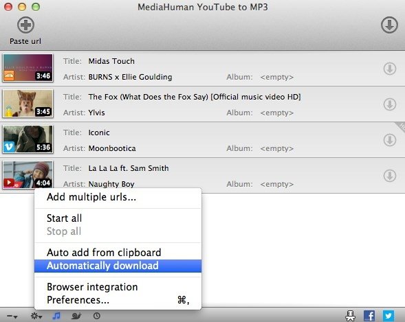 to MP3 Converter 3.9.9.85 - Baixar para Mac Grátis