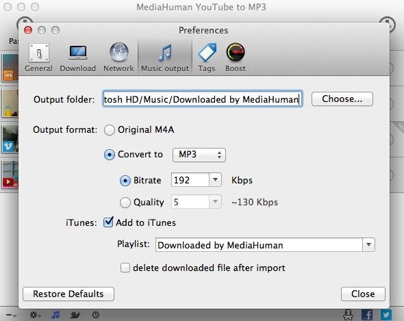 youtube to mp3 macbook