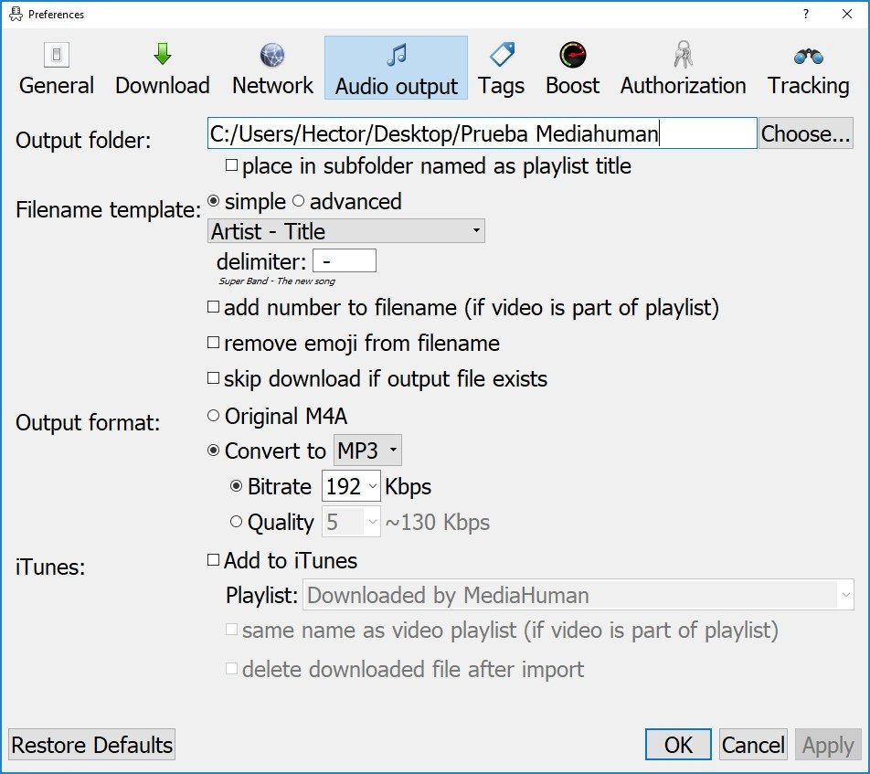 download youtube mp3 converter itunes