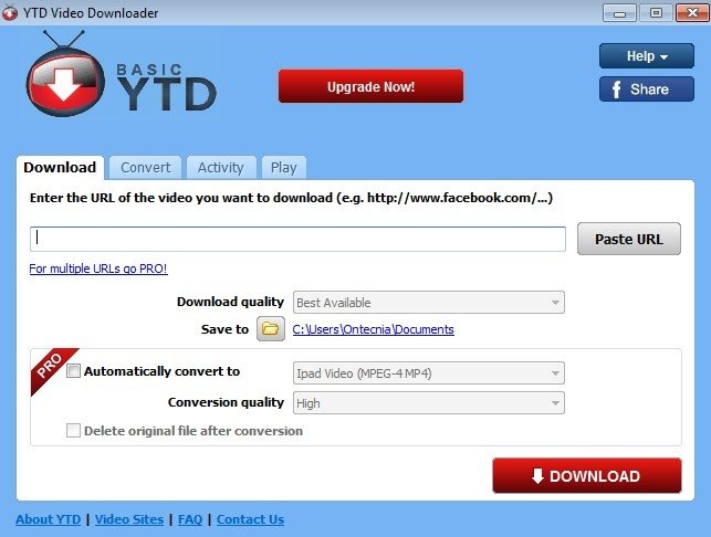 YTD Video Downloader 5.9.18 - Descargar para PC Gratis