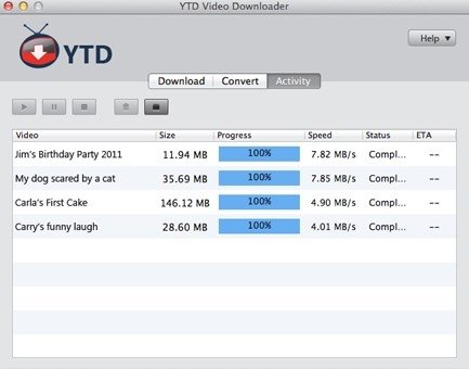 YTD Video Downloader  - Download for Mac Free