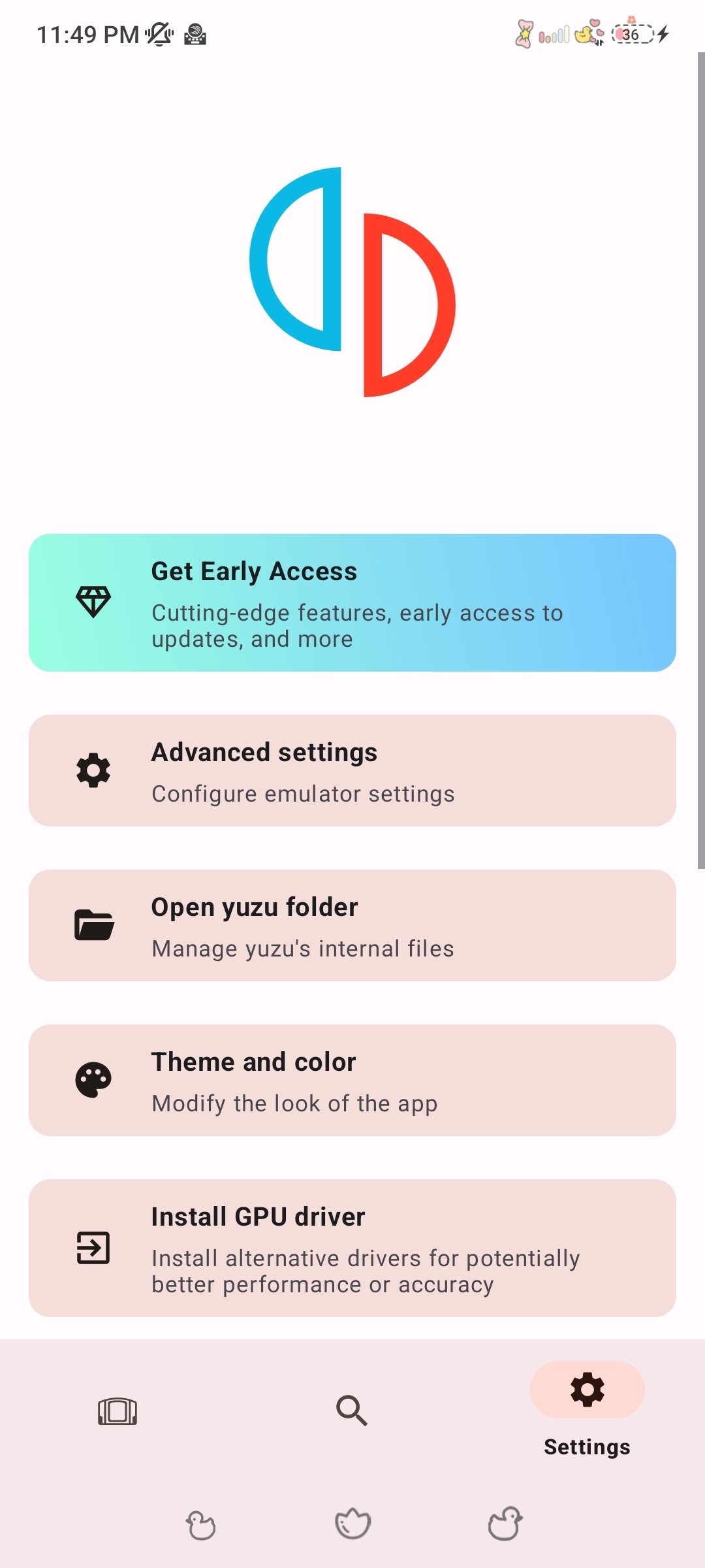 yuzu Emulator - Early Access Latest Version for Android