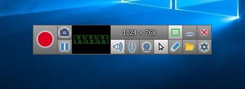 screen recorder windows 10 with mic