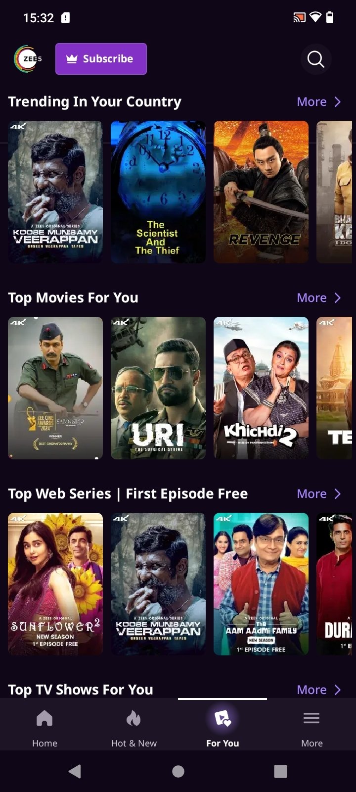 ZEE5 35.1248085.0  Download for Android APK Free