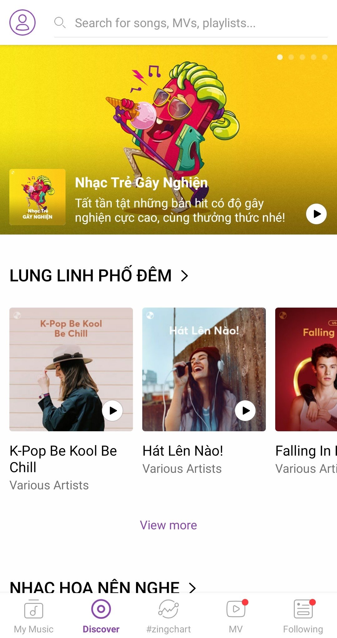 Zing MP3 22.01 - Скачать для Android APK бесплатно