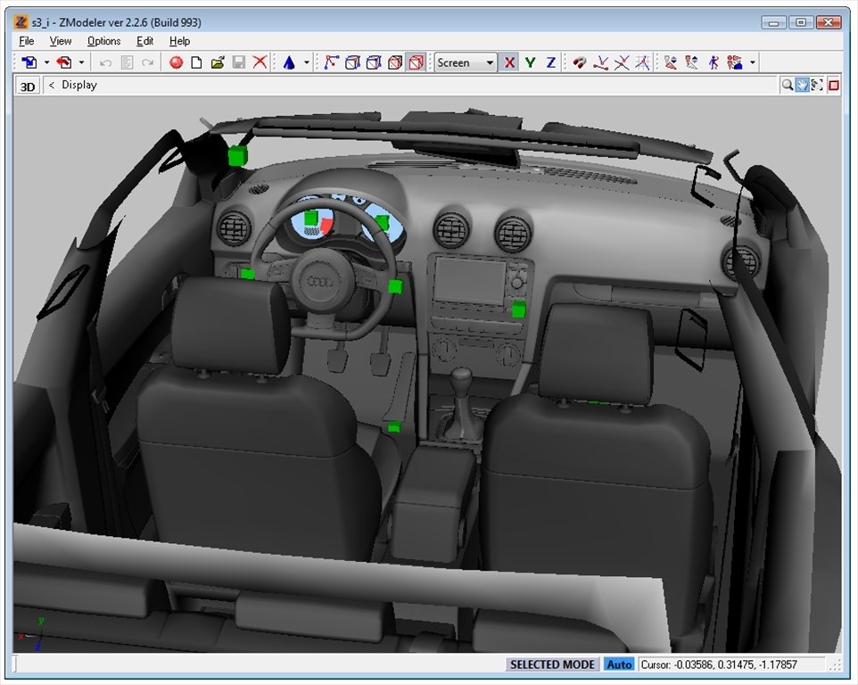 zmodeler 3 how to rotate objects