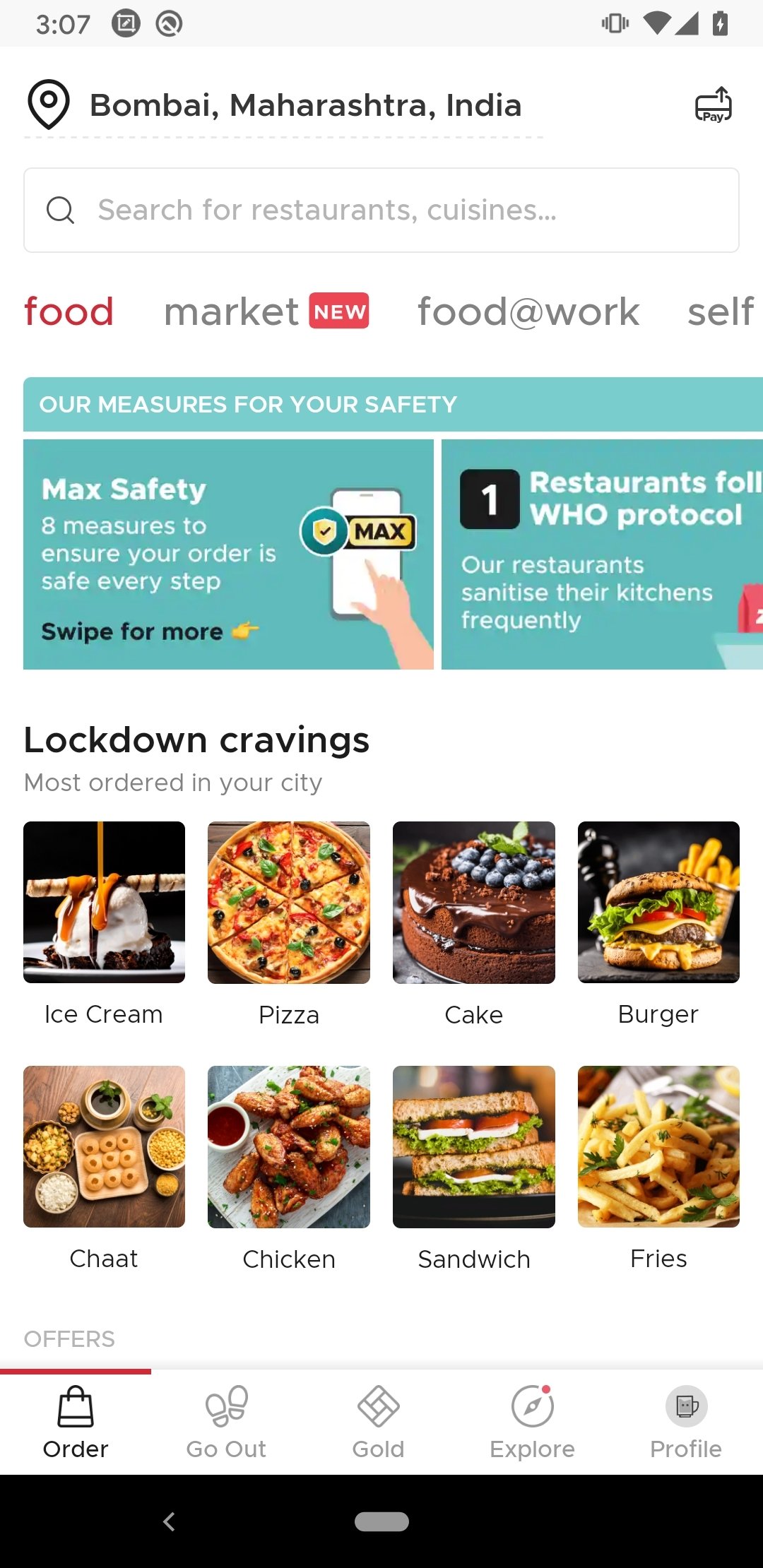 Zomato Android 