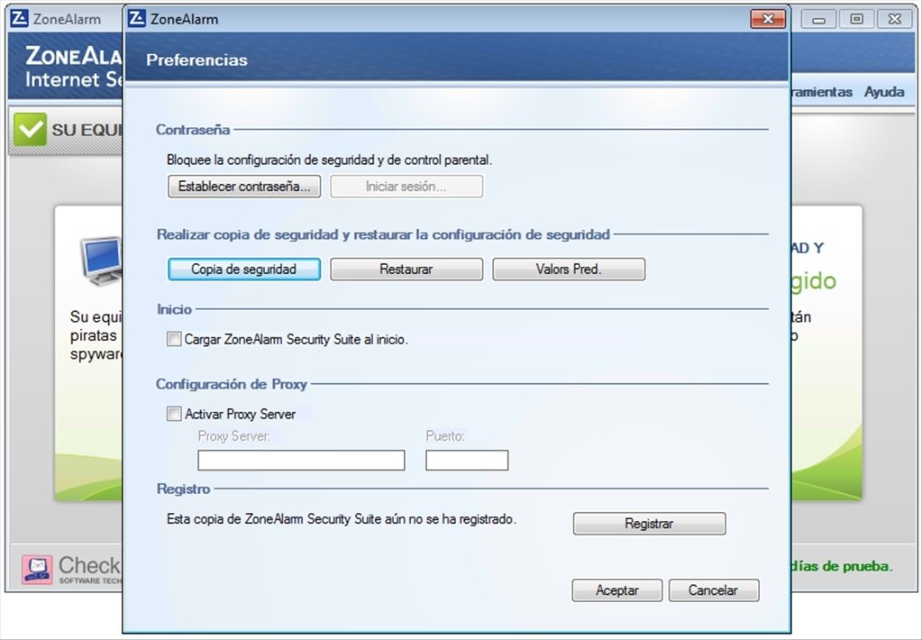 zonealarm security suite windows 10