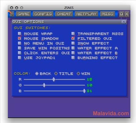 zsnes emulator mac