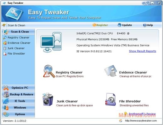 Easy Tweaker 2.1.5