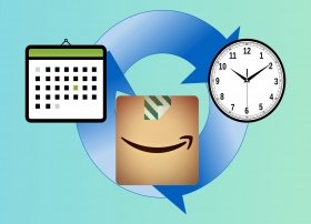 How to choose the delivery date and time on Amazon