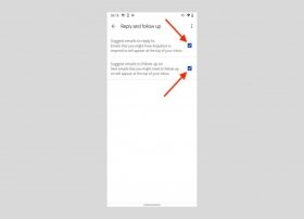 How to enable and disable reminders in Gmail for Android