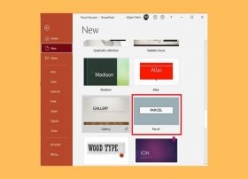 Where are PowerPoint templates saved