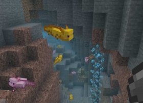 Les axolotls dans Minecraft : où les trouver et comment les apprivoiser