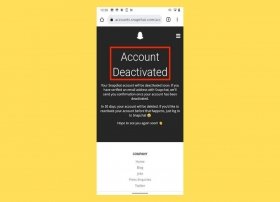 Cómo eliminar tu cuenta de Snapchat desde Android