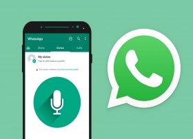 Sprachnotizen zum WhatsApp-Status hinzufügen