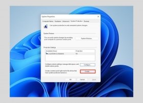 How to create restore points in Windows 11
