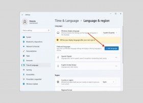 How to change the language in Windows 11